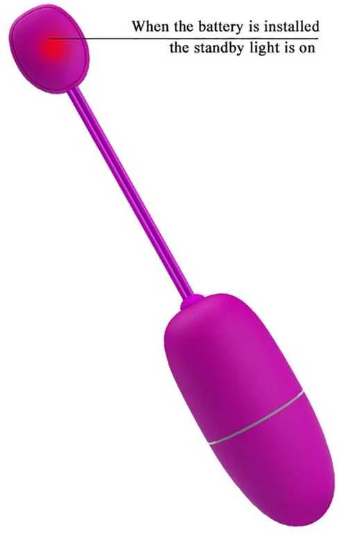 Pretty Love Bottom LYBAILE Pretty Love Nymph bullet vibration Mobile APP nuotolinio valdymo pultas Violetinė