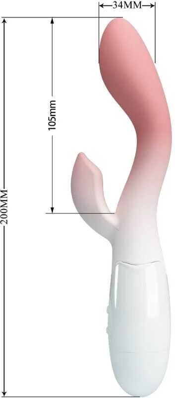 PRETTY LOVE – ryškus, 30 vibravimo funkcijų, ABS silikonas