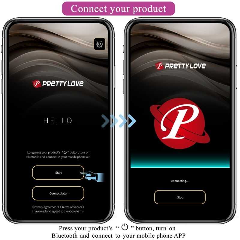 PRETTY LOVE C-TYPE PRETTY LOVE – rugpjūčio mėn., „Mobile APP“ tolimojo nuotolio valdymas, 12 vibracijos funkcijų, ABS silikonas, įkraunamas USB