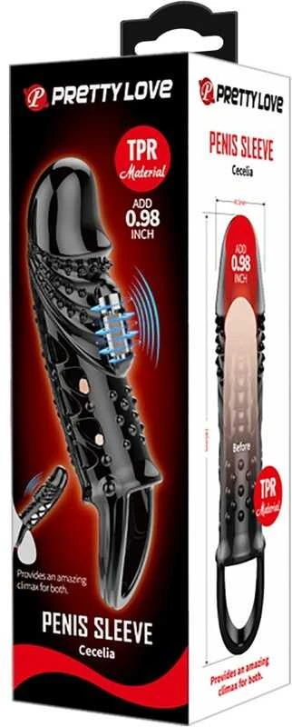 PRETTY LOVE - Cecelia, PENIS SLEEVE, Vibration