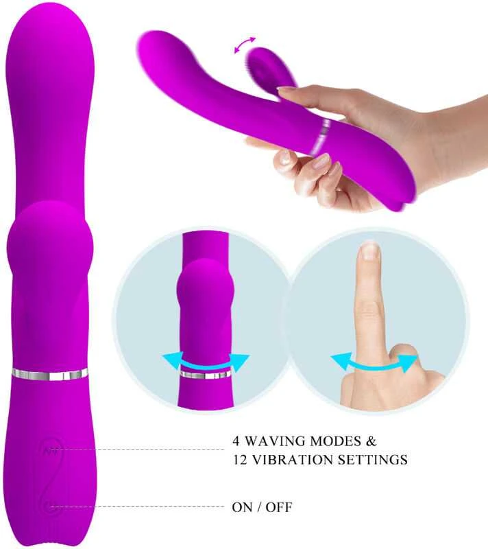 LYBAILE Pretty Love Clitoris Vibrator Rožinė