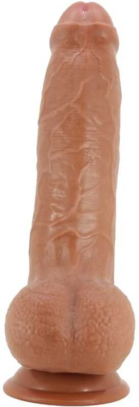 PRETTY LOVE – DRACO 9,2 colio (233 mm) slankiojančios odos serija TPR, siurbimo pagrindas