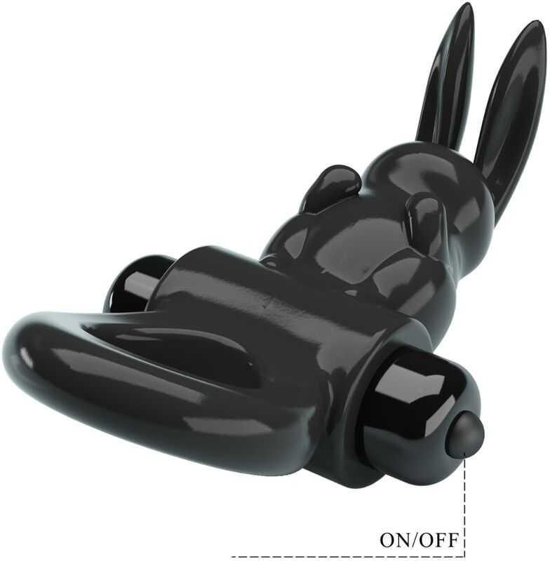 LYBAILE Pretty Love Exciting Vibrating Cock Ring Juodas