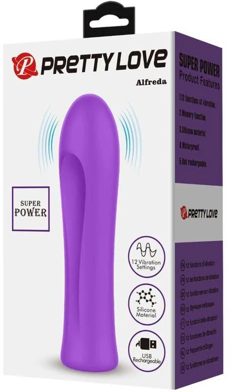 Pretty Love Flirtation PRETTY LOVE - ALFREDA SUPER GALINGAS VIBRUOTAS AQUA PURPLE