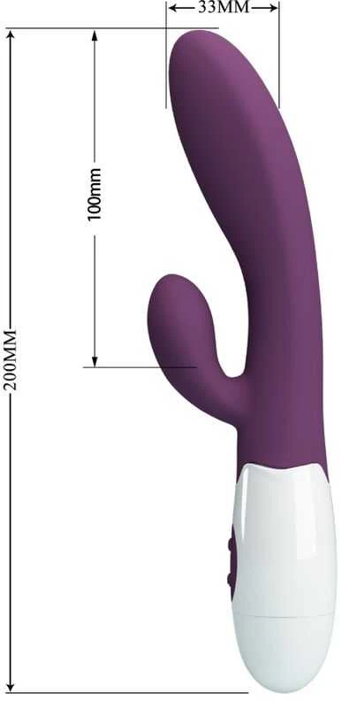 PRETTY LOVE - Alvis violetinė, 30 vibracijos funkcijų
