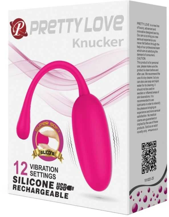 Pretty Love Flirtation LYBAILE Pretty Love Knucker Vibrating Egg Magenta