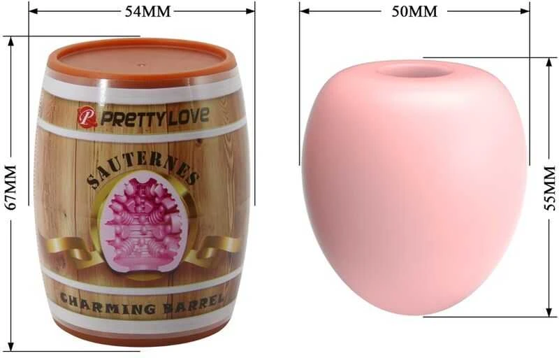 Pretty Love Flirtation PRETTY LOVE - SAUTERNE, žavinga statinė TPR / ABS