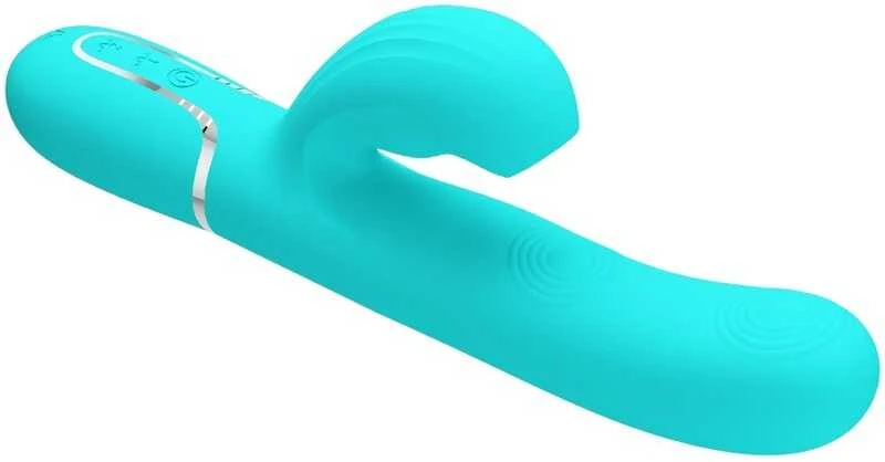 Pretty Love Flirtation GRAŽI MEILĖ - Žvilgantis švelnumas, 7 bakstelėjimo funkcijos, 7 trankymo funkcijos