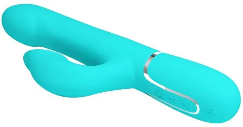 Pretty Love Flirtation GRAŽUOLĖ MEILĖ – Žvilgantis švelnumas, 7 vibracijos funkcijos, 4 riedėjimo funkcijos, atminties funkcija