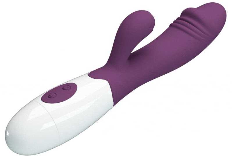 Pretty Love Flirtation PRETTY LOVE - Švytinti tamsiai violetinė, 30 vibracijos funkcijų
