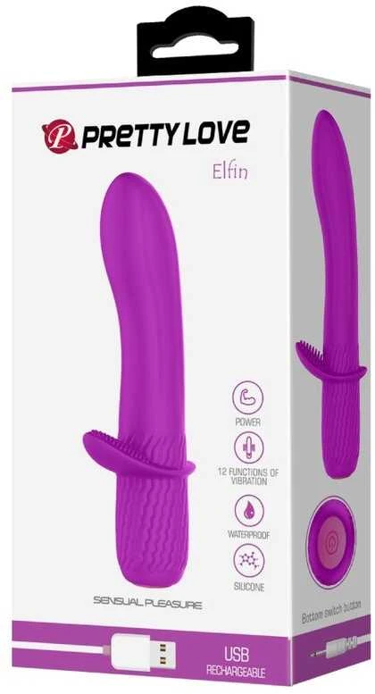 Pretty Love Flirtation PRETTY LOVE - ĮKRAUNAMAS VIBRUOJAMAS TROY PURPLE