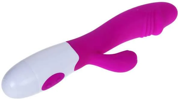 Pretty Love Flirtation Pretty Love Bunny vibratorius su sex masažuoklis 19cm 30 režimų