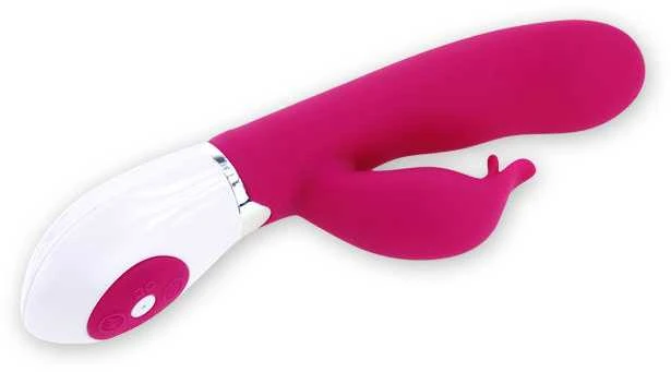 LYBAILE Pretty Love Felix-Silicone Vibrator, 30 fun. vibr. Rožinė