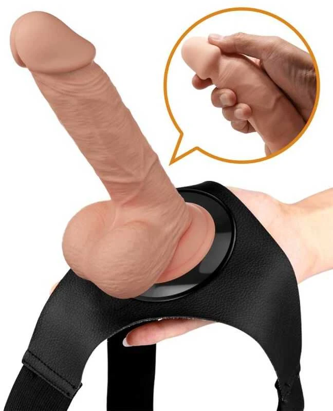 LYBAILE Pretty Love Petnešos kelnaitės Jerry 7,6 colio dildo