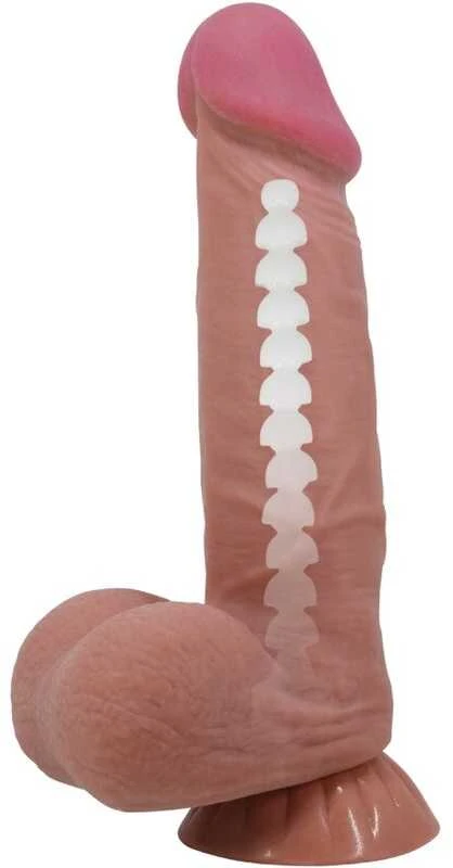 PRETTY LOVE HIGH GRADE BAILE – slankiojanti oda 8,1'', lankstomas siurbimo pagrindas TPR