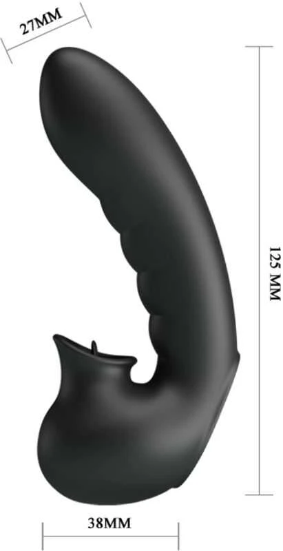 Pretty Love Finger vibratorius klitoriui stimuliuoti, 12 cm