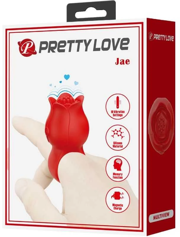 Pretty Love JAE, 10 vibracijos funkcijų, silikoninis ABS