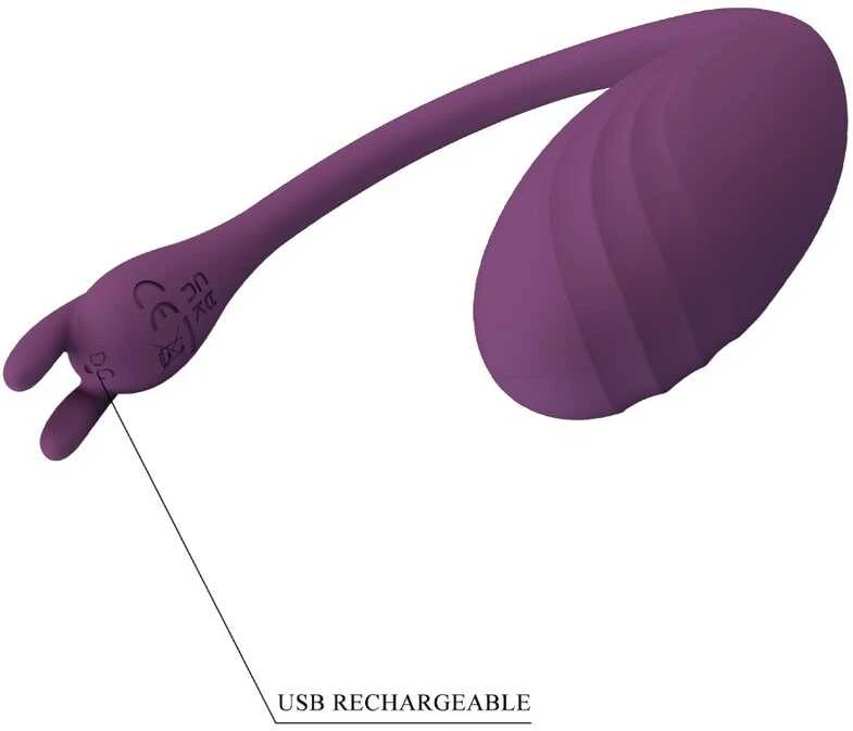 Pretty Love Led PRETTY LOVE – CATALINA VIBRATOR APP NUOTOLINIO VALDYMO PULTAS PURPURINE
