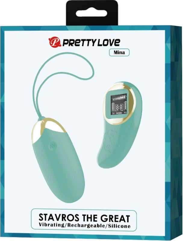 Pretty Love Led PRETTY LOVE - Mina-10 vibracijos funkcijų, 9 greičio lygiai, belaidis nuotolinio valdymo pultas