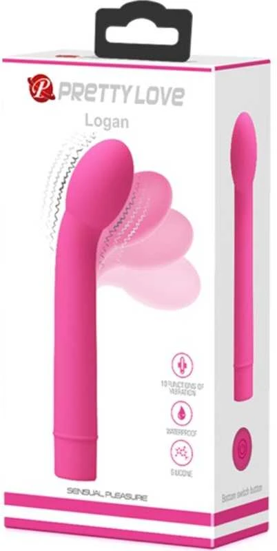 LYBAILE Pretty Love Logan Vibrator Rožinė
