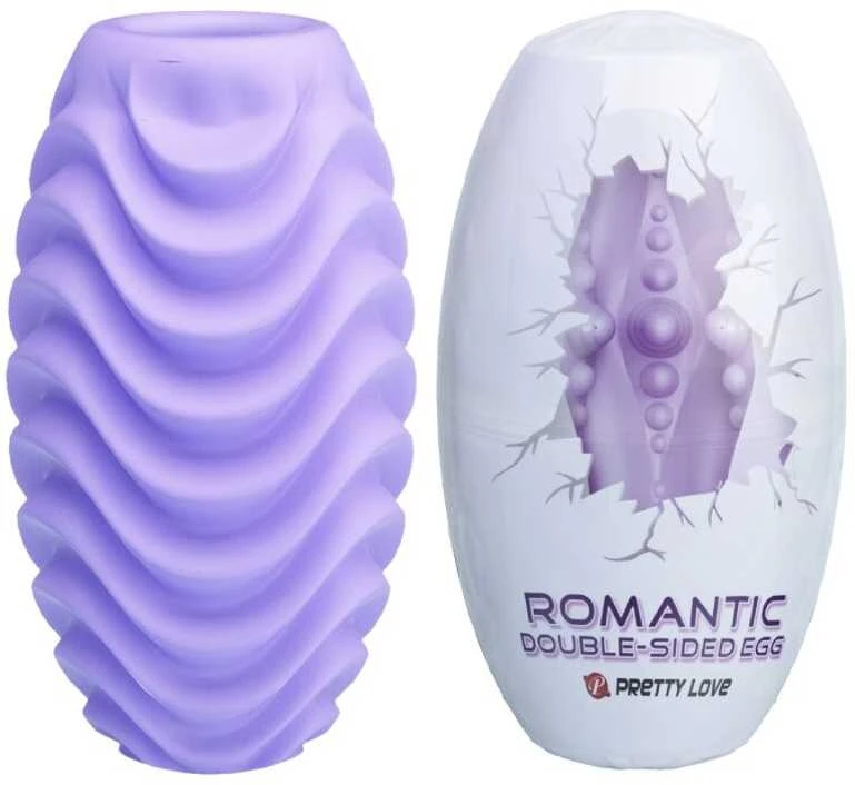 Pretty Love Male Pretty Love Masturbator kiaušinis diskretiškas dvigubos tekstūros seksas