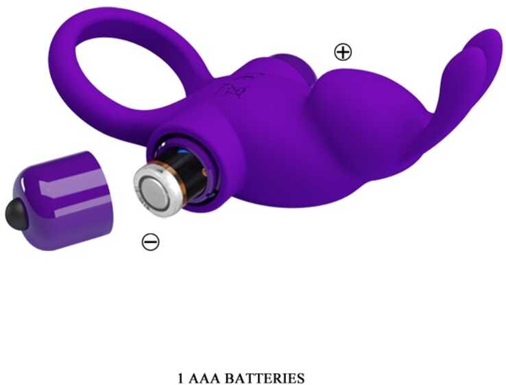 BoT Pretty Love Vibrant Penis Ring vibracinis žiedas vyrams Triušis