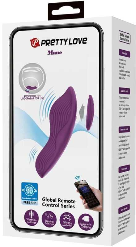 Pretty Love MANE, 10 vibracijos funkcijų Mobile APP nuotolinio valdymo pultas