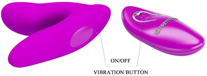 PRETTY LOVE – MELVIN CLITORIS MASAŽUOTIS SU NUOTOLINIO VALDYMU