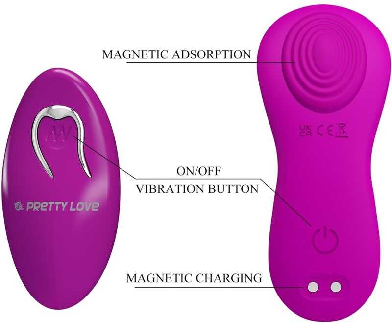 Pretty Love ROMARIO, Belaidis nuotolinio valdymo pultas Atminties funkcija 10 vibracijos funkcijų
