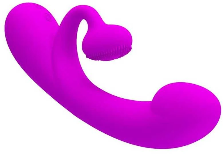 PRETTY LOVE - VISĄ APDAILĄ DENGIANTIS SILIKONINIS, 10 vibracijos funkcijų