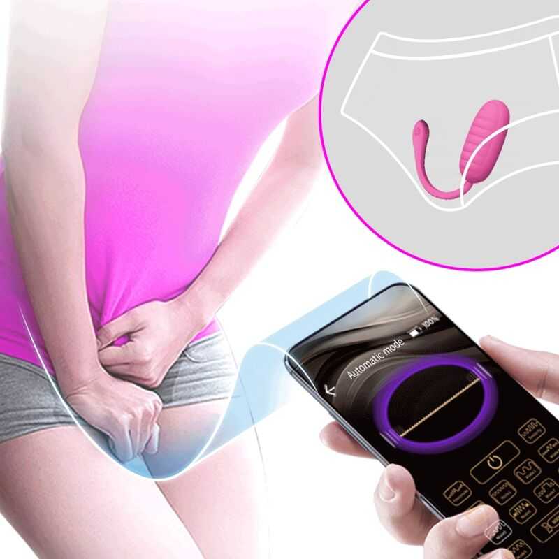Pretty Love Smart „Pretty Love“ nuotoliniu būdu valdoma makšties kiaušinėlio 12 režimų programa