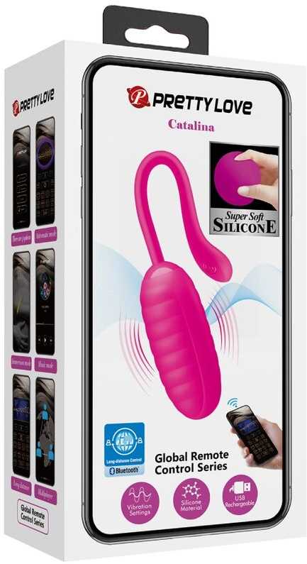 Pretty Love Smart „Pretty Love“ nuotoliniu būdu valdoma makšties kiaušinėlio 12 režimų programa