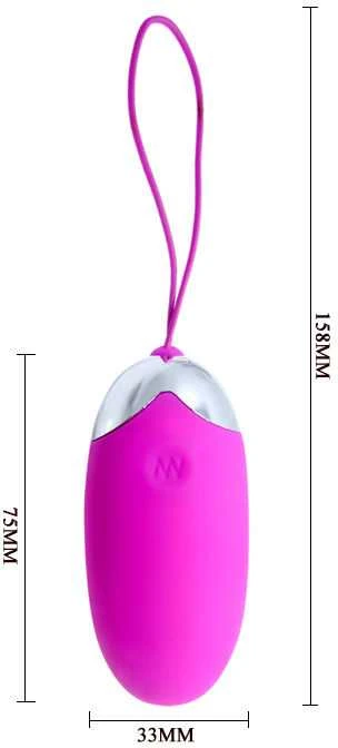 Pretty Love Smart „Pretty Love Orgasm Egg“ vibruojantis makšties masažuoklis su USB