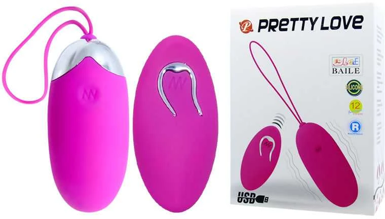 Pretty Love Smart „Pretty Love Orgasm Egg“ vibruojantis makšties masažuoklis su USB