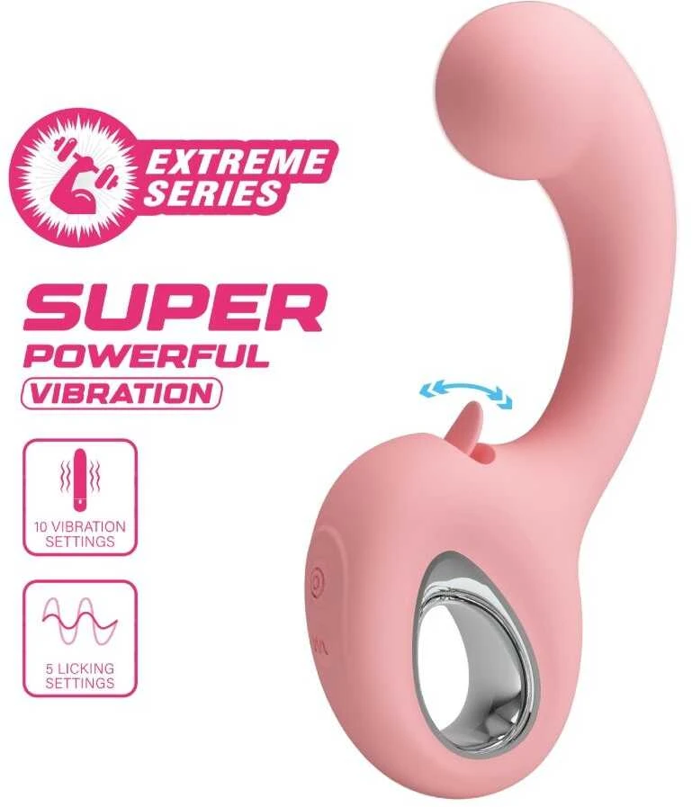Pretty Love Smart PRETTY LOVE - Erynnyes, 10 vibracijos funkcijų, 5 laižymo nustatymai