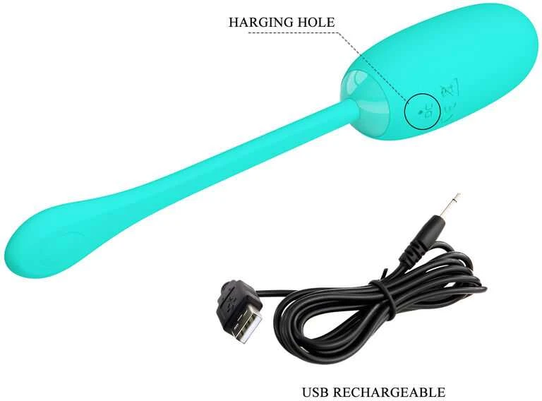 Pretty Love Smart GRAŽUOLĖ MEILĖ - JULIUS EGG Žalias 12 funkcijų vibracijos