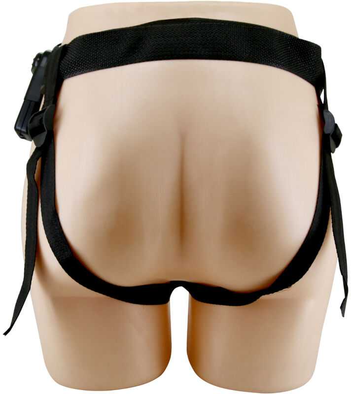 PRETTY LOVE - KELPYNĖS Starks Universal Strap-On Harness 6,9'' Vibruojantis Dildo Šviesiai Ruda