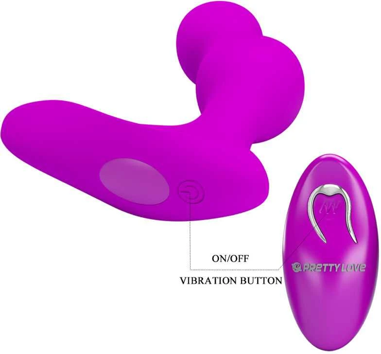 PRETTY LOVE – TERASAS ANALINIS VIBRATORIAUS MASAŽUOTIS SU NUOTOLINIO VALDYMU