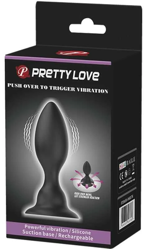 LYBAILE Pretty Love Push Vibro Butt kištukas