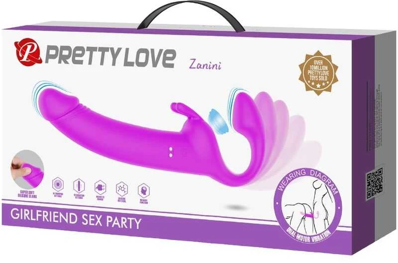 Pretty Love ZANINI, 10 vibracijos funkcijų, 10 trinktelėjimo funkcijų