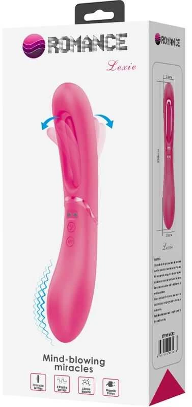 ROMANCE - Lexie, 7 vibracijos funkcijos, 4 vingiavimo nustatymai