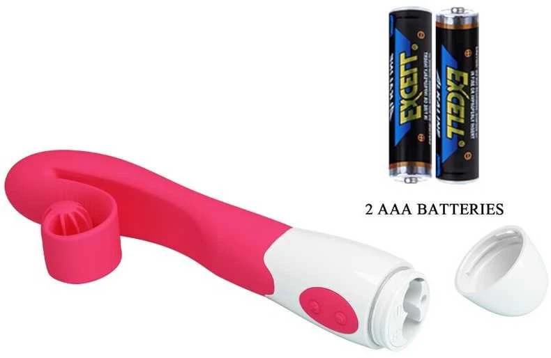 Rožinė ROMANCE - Rožinis VIBRATOR AND STIMULATOR 30 SPEEDS