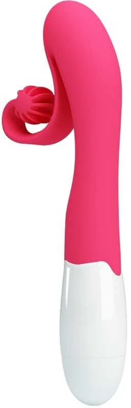 Rožinė ROMANCE - Rožinis VIBRATOR AND STIMULATOR 30 SPEEDS
