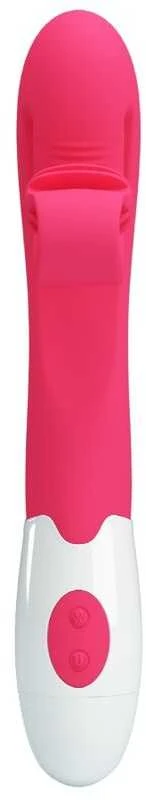 Rožinė ROMANCE - Rožinis VIBRATOR AND STIMULATOR 30 SPEEDS