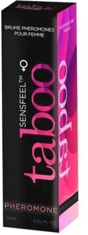 Ruf Taboo Sensfeel Kūno dulksna moterims su feromonais, 15 ml
