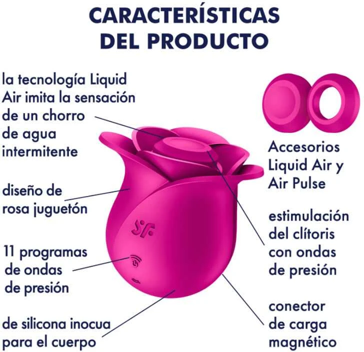 SATISFYER - AIR PULSE PRO 2 MODERN BLOSSOM VIBRATOR