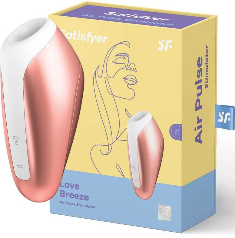 Satisfyer - „Love Breeze“ oro pulso stimuliatorius su variu