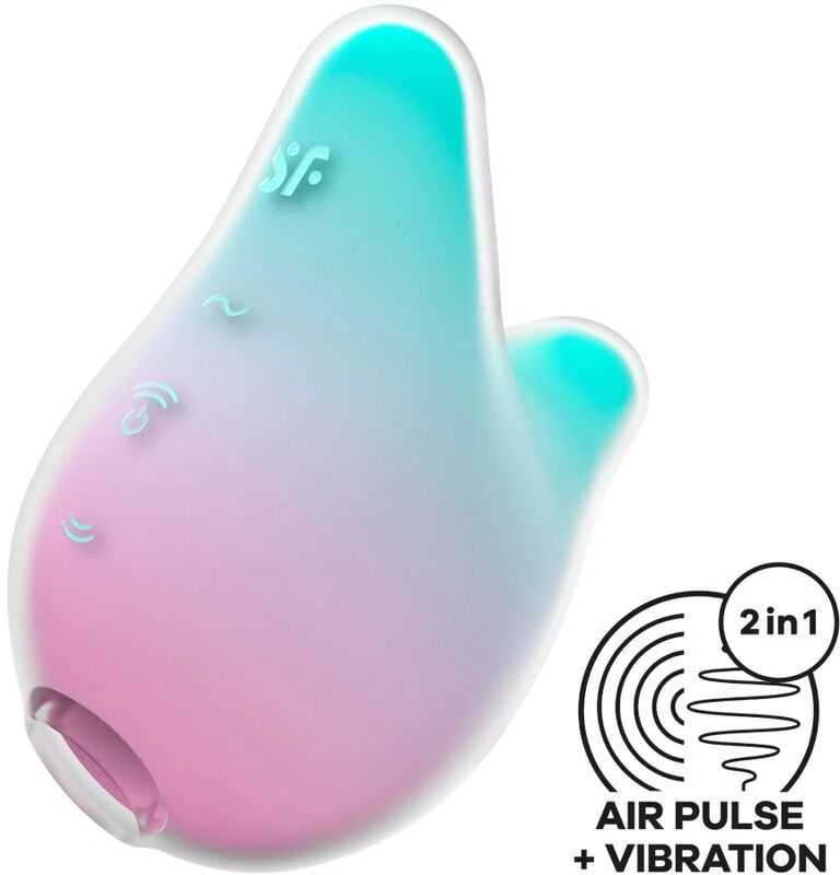 SATISFYER MERMAID VIBES MINT/ROŽINĖ