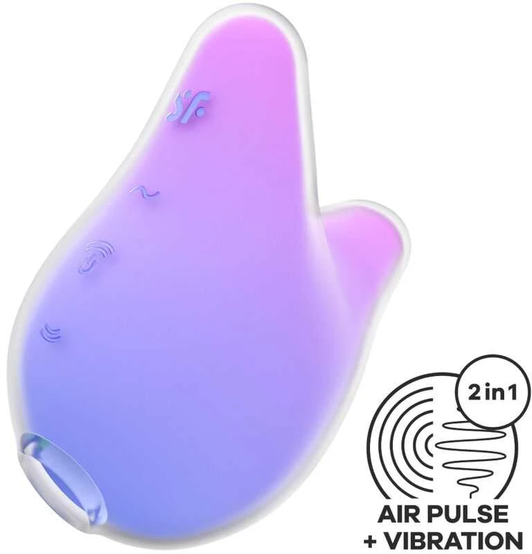 SATISFYER MERMAID VIBES VIOLETINĖ/ROŽINĖ