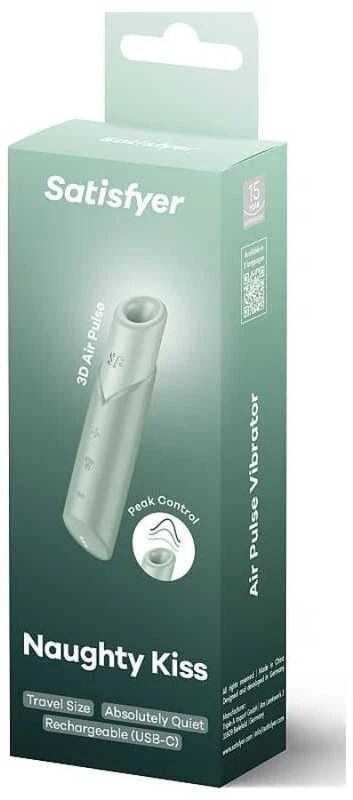 Revlon Satisfyer Air Pulse SATISFYER - NAUGHTY KISS WAVE KLITORIO STIMULIatorius AQUAMARINE